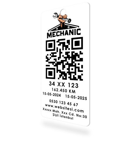 Oto servis takip programı Yağ Kartı