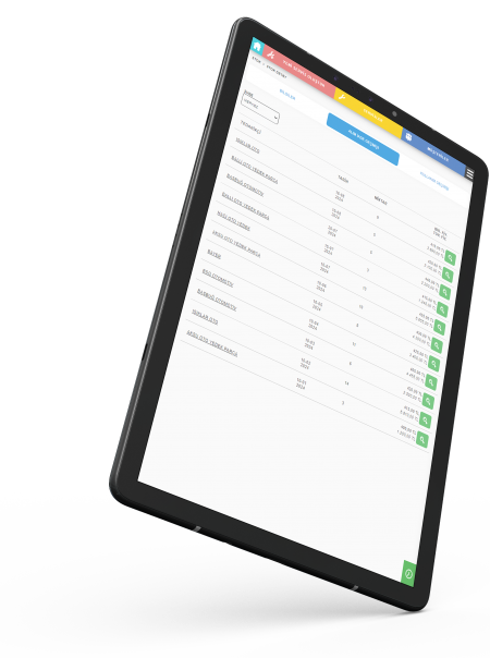 Oto servis takip programı Alım ve İade Geçmişi
