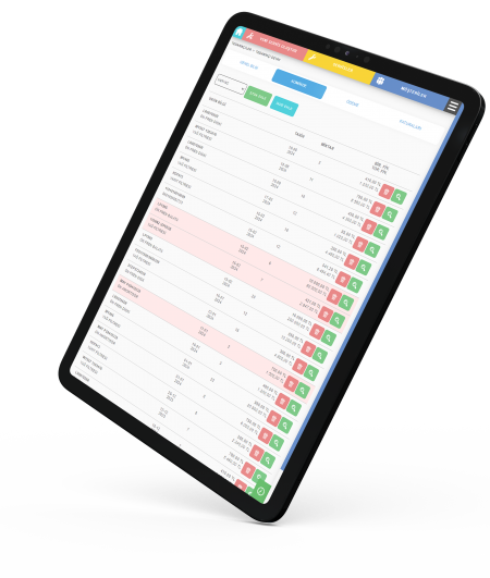 Oto servis takip programı Alım ve İade Yönetimi