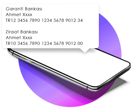 Oto servis takip programı Banka Hesap Bilgileri